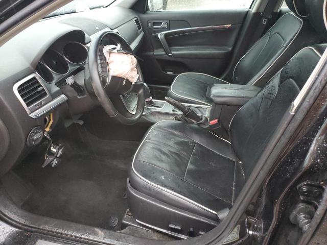 3LNHL2JC5CR831654 - 2012 LINCOLN MKZ BLACK photo 7