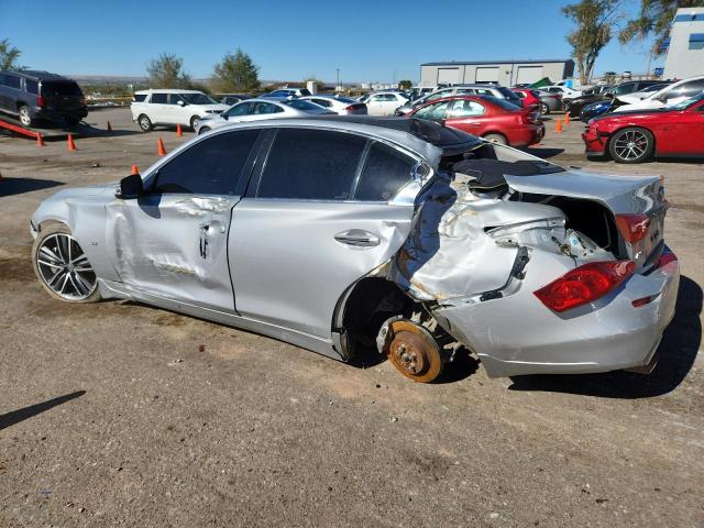 JN1BV7AR8EM706975 - 2014 INFINITI Q50 BASE ვერცხლისფერი ფოტო 2