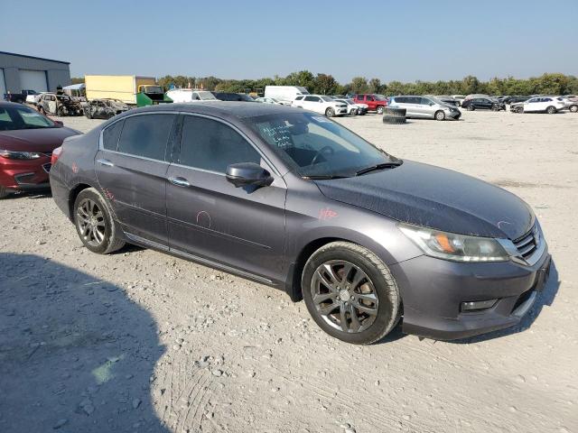 1HGCR3F80FA022473 - 2015 HONDA ACCORD EXL GRAY photo 4