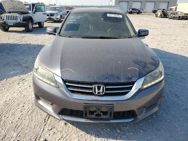 1HGCR3F80FA022473 - 2015 HONDA ACCORD EXL GRAY photo 5