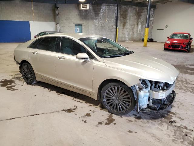 3LN6L5E98HR659327 - 2017 LINCOLN MKZ RESERVE 金色 照片 4