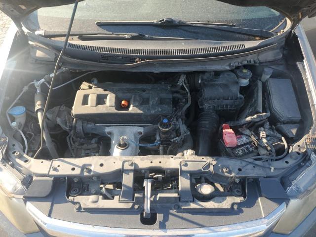 19XFB2E59CE035023 - 2012 HONDA CIVIC LX GRAY photo 11