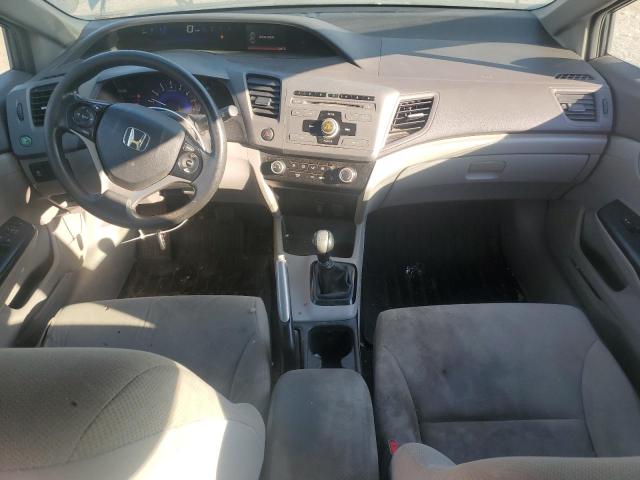 19XFB2E59CE035023 - 2012 HONDA CIVIC LX GRAY photo 8