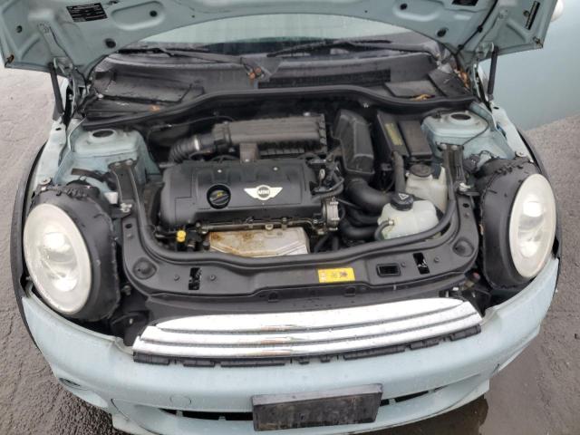 WMWSU3C58CT259275 - 2012 MINI COOPER TEAL photo 11