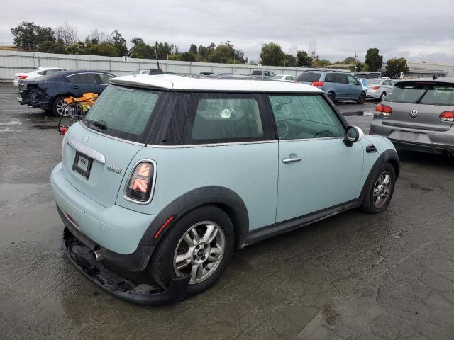 WMWSU3C58CT259275 - 2012 MINI COOPER TEAL photo 3