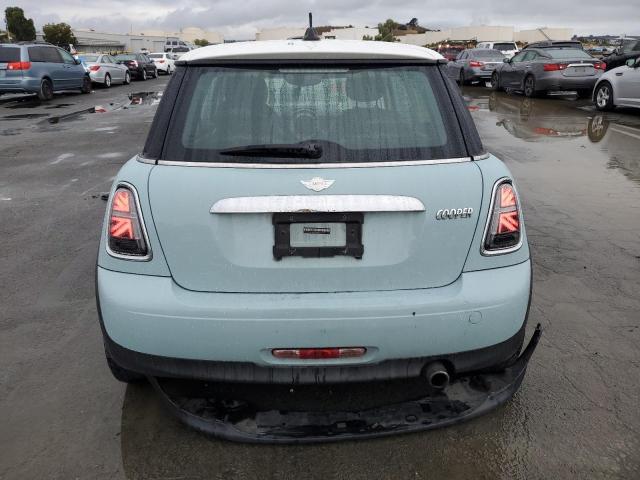 WMWSU3C58CT259275 - 2012 MINI COOPER TEAL photo 6