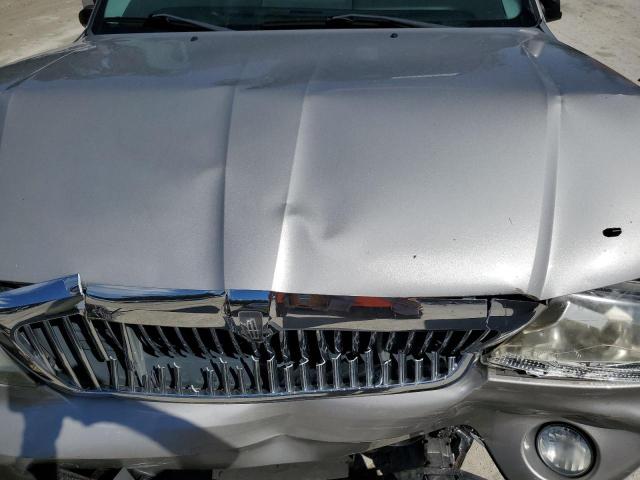 5LMEU88H95ZJ12102 - 2005 LINCOLN AVIATOR ვერცხლისფერი ფოტო 12