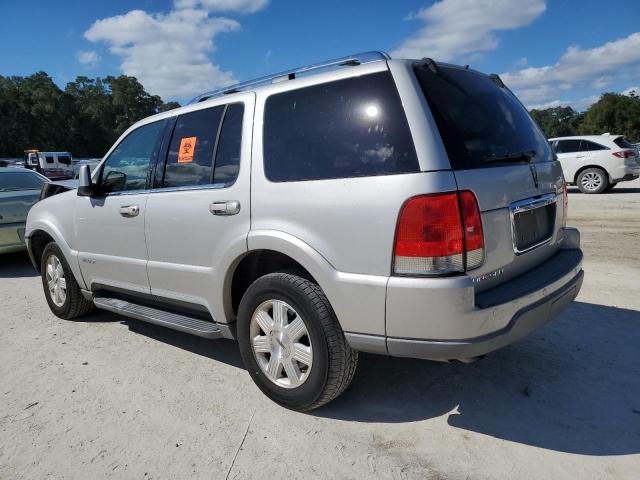 5LMEU88H95ZJ12102 - 2005 LINCOLN AVIATOR ვერცხლისფერი ფოტო 2