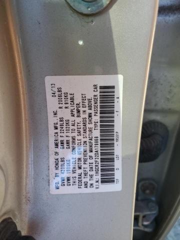1HGCR2F32DA179868 - 2013 HONDA ACCORD LX 金色 照片 13