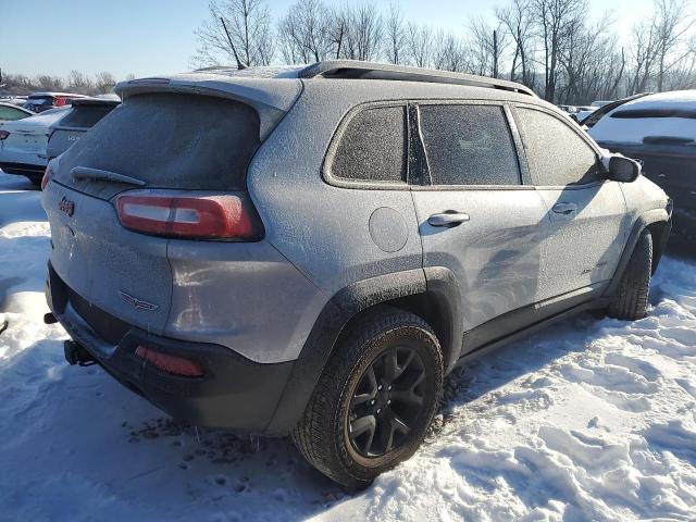 1C4PJMBS8FW513035 - 2015 JEEP CHEROKEE TRAILHAWK SILVER photo 3
