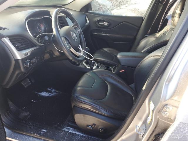 1C4PJMBS8FW513035 - 2015 JEEP CHEROKEE TRAILHAWK SILVER photo 7