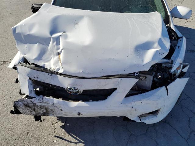 2T1BU4EE1AC409222 - 2010 TOYOTA COROLLA BASE WHITE photo 11