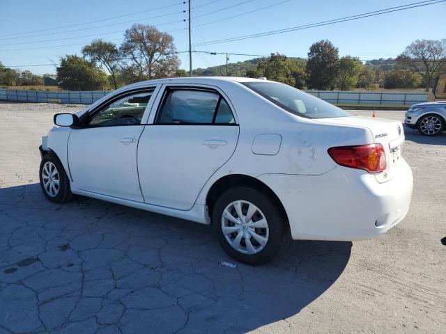 2T1BU4EE1AC409222 - 2010 TOYOTA COROLLA BASE WHITE photo 2