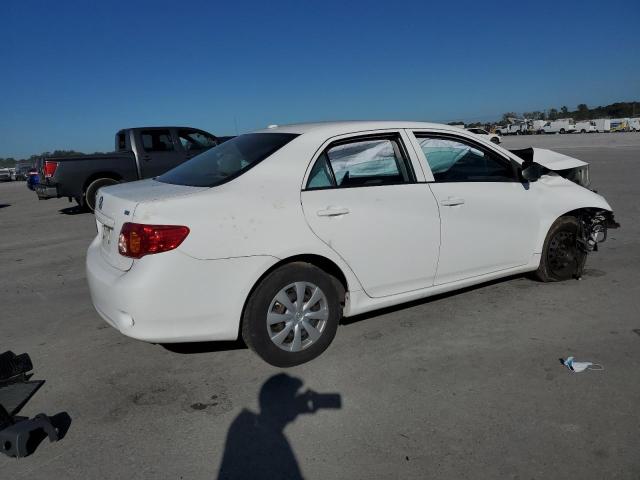 2T1BU4EE1AC409222 - 2010 TOYOTA COROLLA BASE WHITE photo 3