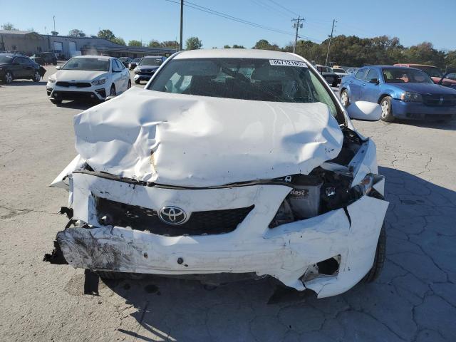2T1BU4EE1AC409222 - 2010 TOYOTA COROLLA BASE WHITE photo 5