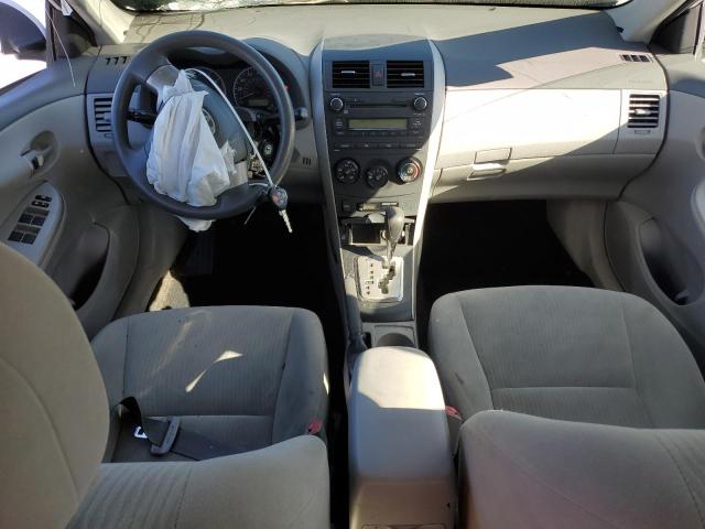 2T1BU4EE1AC409222 - 2010 TOYOTA COROLLA BASE WHITE photo 8