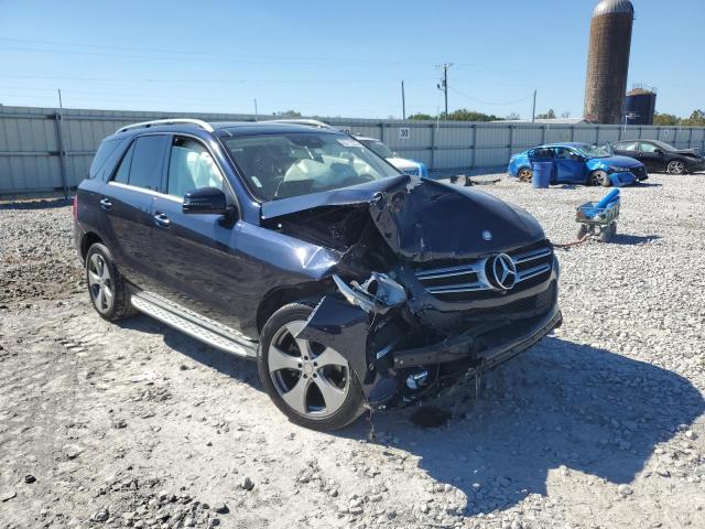 4JGDA5HB6GA622572 - 2016 MERCEDES-BENZ GLE 350 4MATIC BLUE photo 4