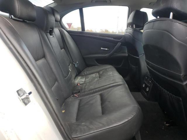 WBANV93538CW51035 - 2008 BMW 5 SERIES XI WHITE photo 10