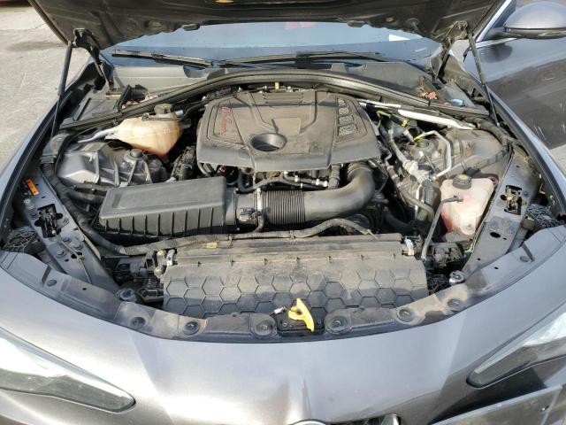 ZARFAEDN4H7531138 - 2017 ALFA ROMEO GIULIA Q4 ნაცრისფერი ფოტო 11