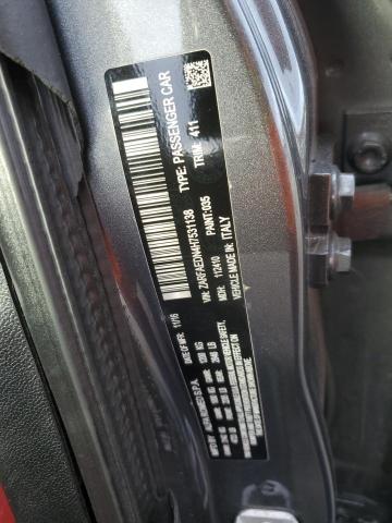 ZARFAEDN4H7531138 - 2017 ALFA ROMEO GIULIA Q4 ნაცრისფერი ფოტო 12