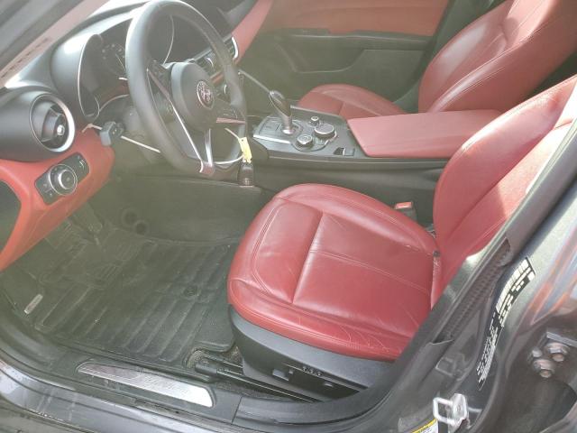 ZARFAEDN4H7531138 - 2017 ALFA ROMEO GIULIA Q4 ნაცრისფერი ფოტო 7