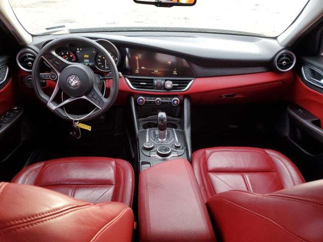 ZARFAEDN4H7531138 - 2017 ALFA ROMEO GIULIA Q4 ნაცრისფერი ფოტო 8