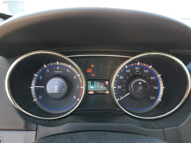 5NPEC4AC5DH504436 - 2013 HYUNDAI SONATA SE SILVER photo 9