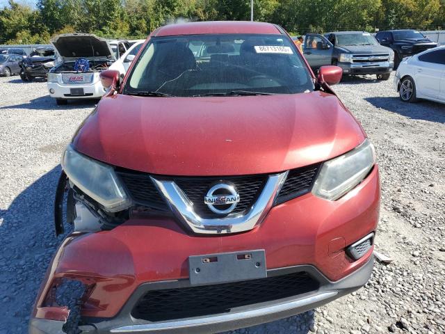 5N1AT2MT6GC743245 - 2016 NISSAN ROGUE S RED photo 5