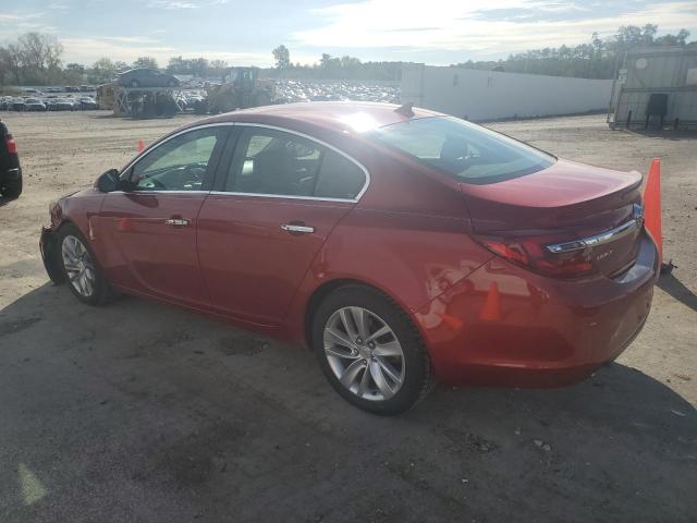 2G4GN5EX1E9292673 - 2014 BUICK REGAL PREMIUM RED photo 2