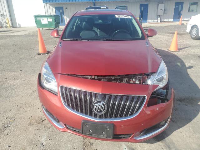 2G4GN5EX1E9292673 - 2014 BUICK REGAL PREMIUM RED photo 5