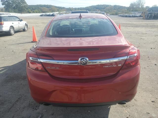 2G4GN5EX1E9292673 - 2014 BUICK REGAL PREMIUM RED photo 6