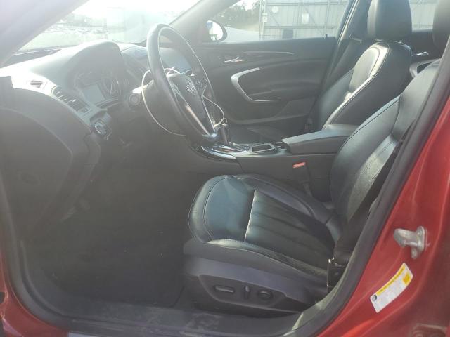 2G4GN5EX1E9292673 - 2014 BUICK REGAL PREMIUM RED photo 7