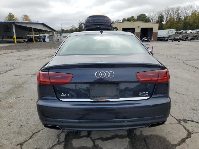 WAUGFAFCXGN008508 - 2016 AUDI A6 PREMIUM PLUS BLUE photo 6