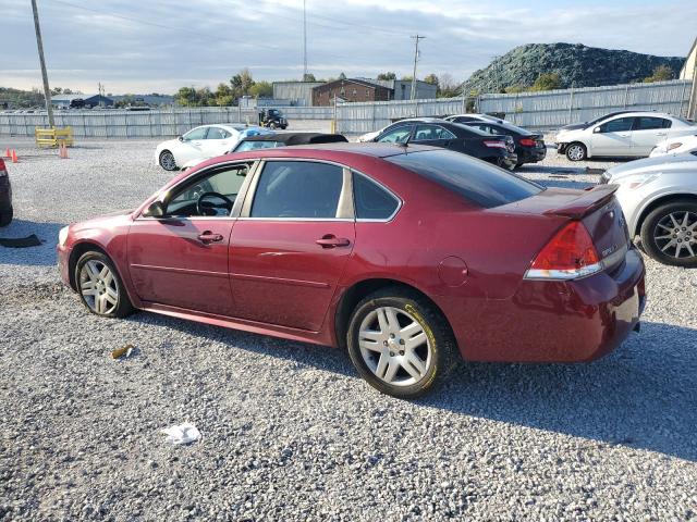 2G1WB5EKXB1188232 - 2011 CHEVROLET IMPALA LT أحمر صورة 2