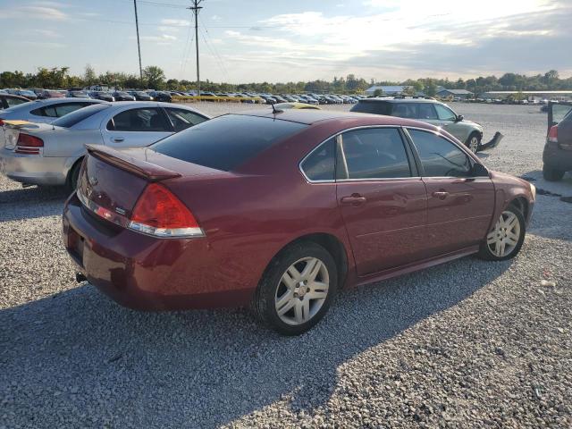 2G1WB5EKXB1188232 - 2011 CHEVROLET IMPALA LT أحمر صورة 3
