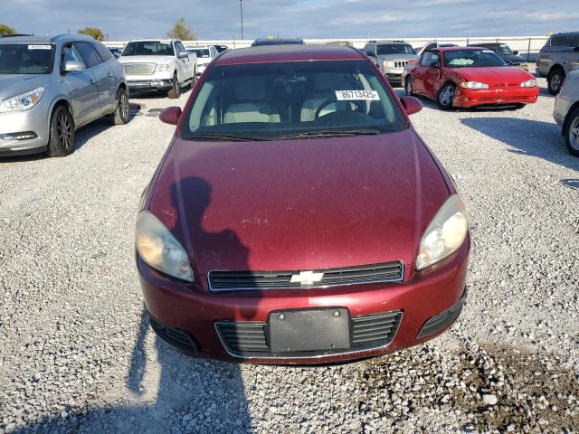 2G1WB5EKXB1188232 - 2011 CHEVROLET IMPALA LT أحمر صورة 5