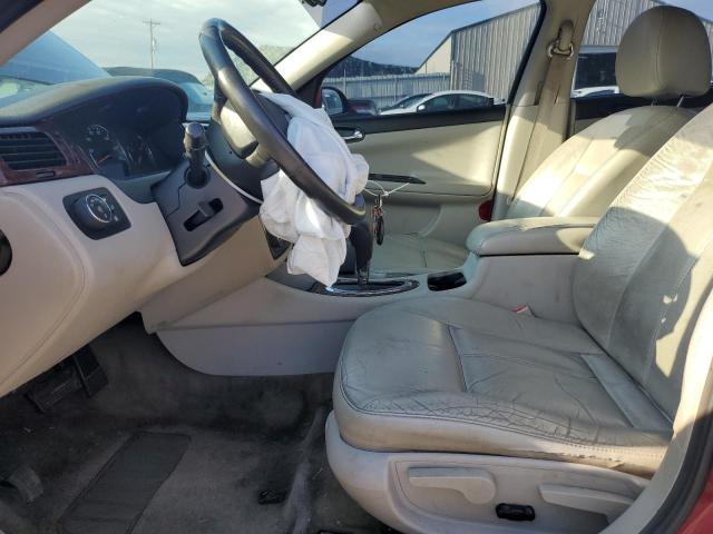 2G1WB5EKXB1188232 - 2011 CHEVROLET IMPALA LT أحمر صورة 7