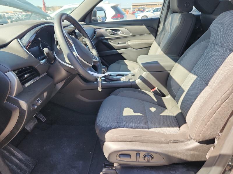 1GNERGKW0PJ114436 - 2023 CHEVROLET TRAVERSE LT BLACK photo 7