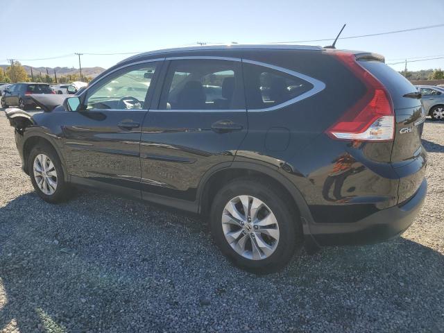 2HKRM4H74DH656277 - 2013 HONDA CR-V EXL BLACK photo 2