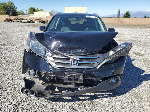 2HKRM4H74DH656277 - 2013 HONDA CR-V EXL BLACK photo 5