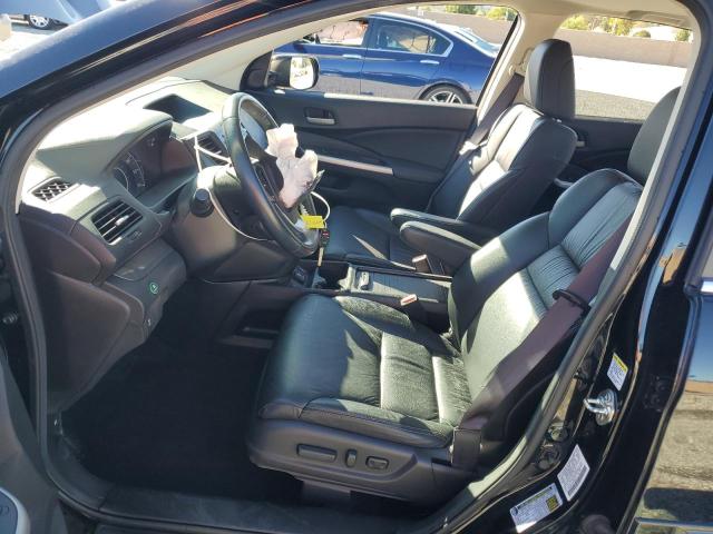 2HKRM4H74DH656277 - 2013 HONDA CR-V EXL BLACK photo 7