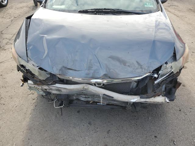 19XFB2F90CE358894 - 2012 HONDA CIVIC EXL ვერცხლისფერი ფოტო 11