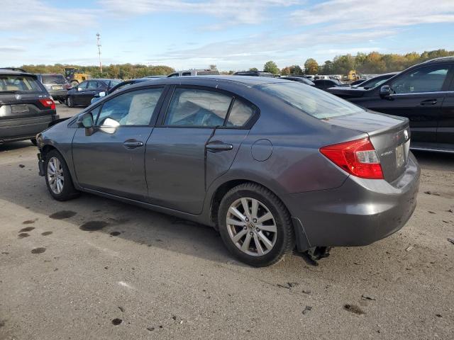 19XFB2F90CE358894 - 2012 HONDA CIVIC EXL ვერცხლისფერი ფოტო 2