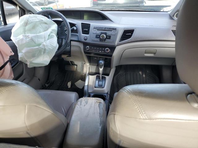 19XFB2F90CE358894 - 2012 HONDA CIVIC EXL ვერცხლისფერი ფოტო 8