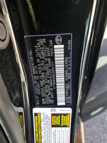 4T1DAACK8SU002121 - 2025 TOYOTA CAMRY XSE BLACK photo 12