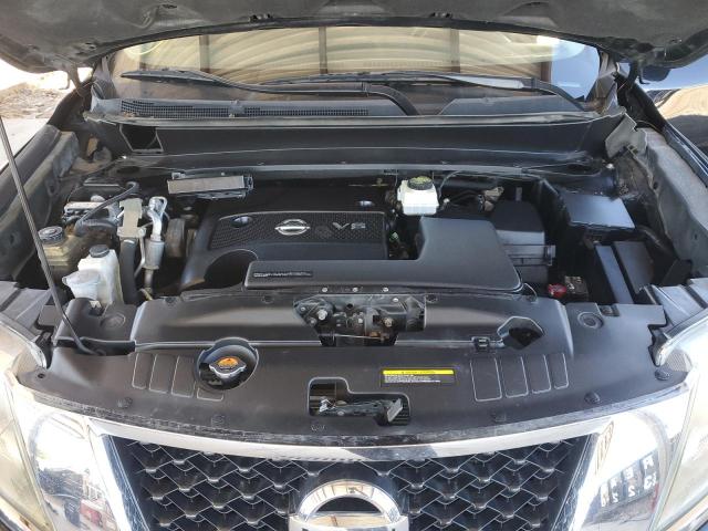 5N1AR2MN3FC642985 - 2015 NISSAN PATHFINDER S BLACK photo 11