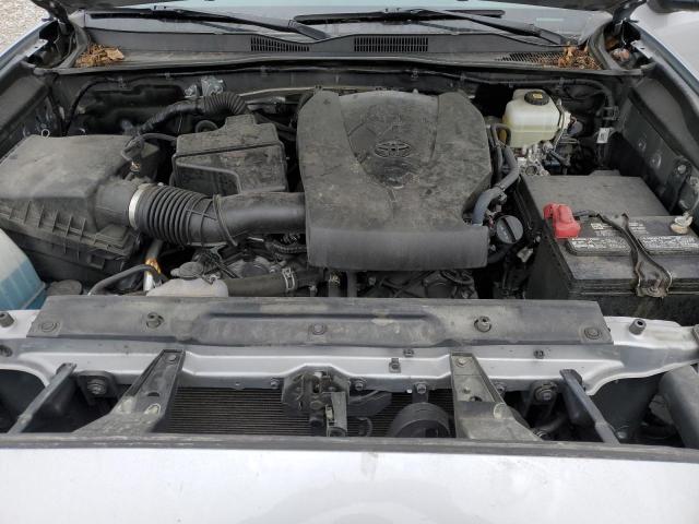 3TMCZ5AN3MM425502 - 2021 TOYOTA TACOMA DOUBLE CAB 银色 照片 11