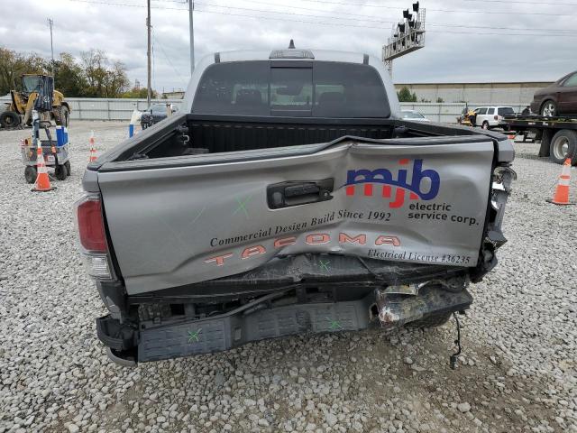 3TMCZ5AN3MM425502 - 2021 TOYOTA TACOMA DOUBLE CAB 银色 照片 6