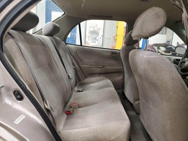 1NXBR12E22Z635306 - 2002 TOYOTA COROLLA CE 棕色 照片 10