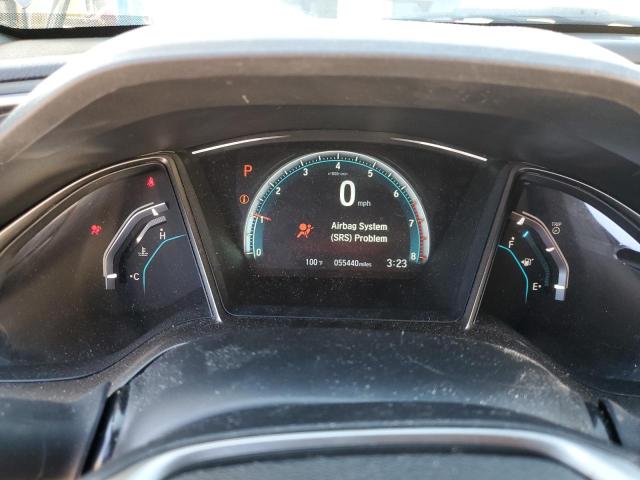 SHHFK7H51HU401520 - 2017 HONDA CIVIC EX ნაცრისფერი ფოტო 9